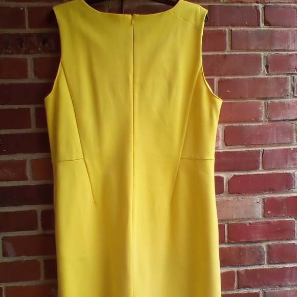 LANDS'END YELLOW DRESS - Picture 3 of 4